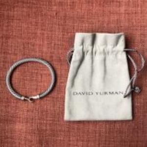 David Yurman 14K Gold Cable Buckle Bracelet 5mm